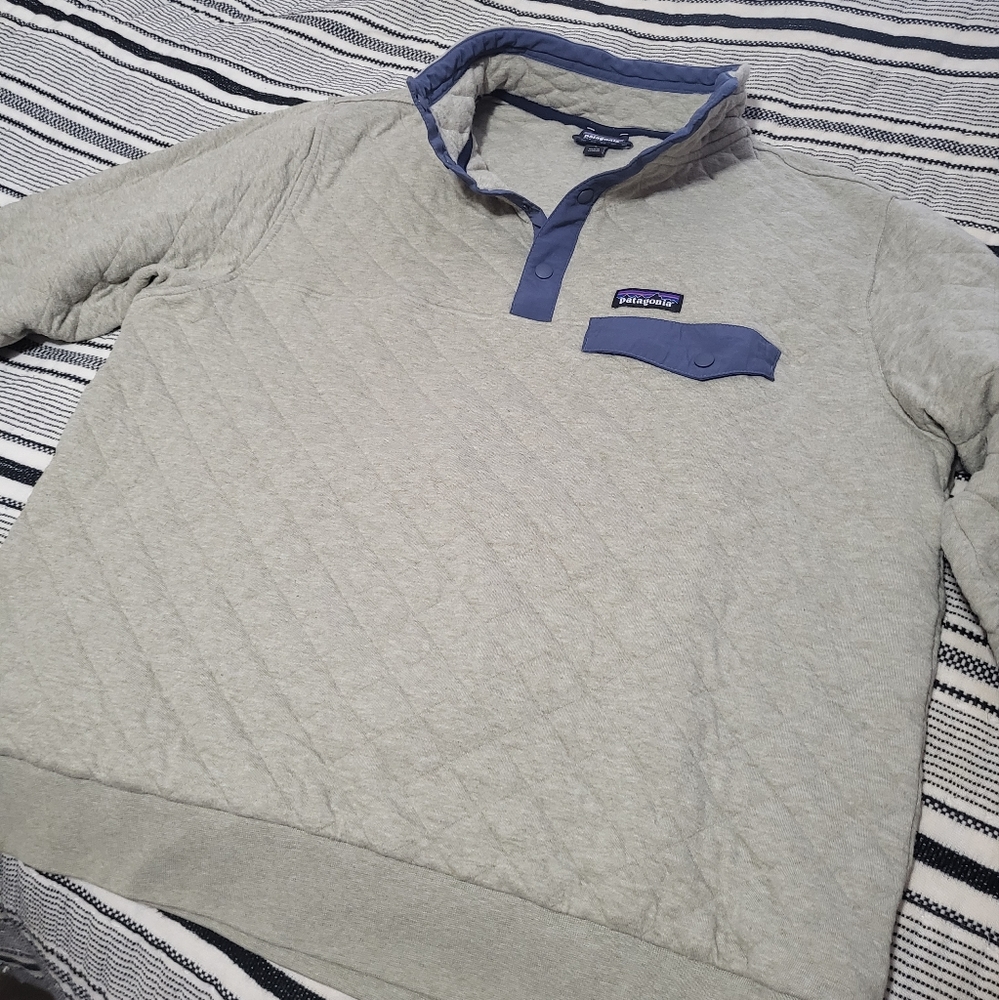Patagonia quilt snap t size Large